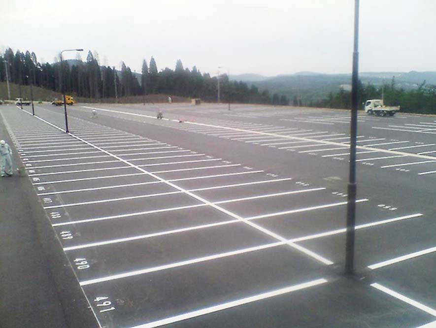 駐車場の維持工事
